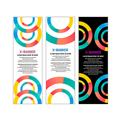 도형 템플릿 배너템플릿 세로배너 사각프레임 사람없음 현수막 원형 배너세트 AI파일 배너 프레임 세로 세트 사각형 파일형식 벡터