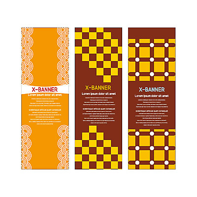 도형 템플릿 배너템플릿 세로배너 선 사각프레임 사람없음 사각형 현수막 점 원형 배너세트 AI파일 배너 프레임 세로 세트 파일형식 벡터