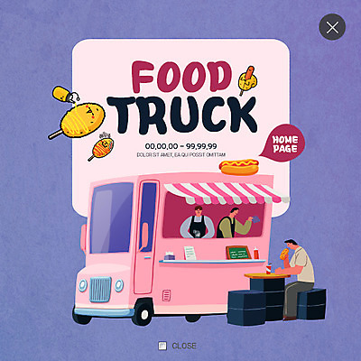 전신 PSD 템플릿 남자 웹템플릿 팝업 이벤트팝업 웹팝업 이벤트 상반신 성인 세명 분식 핫도그 레이어팝업 푸드트럭 이미지템플릿 음식 패스트푸드 사람 트럭 파일형식