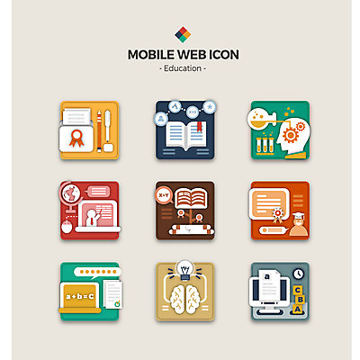 아이콘 영어 교육 과학 졸업 사람없음 책 세트 필기구 수학 두뇌 웹아이콘 모바일아이콘 온라인강의 2D아이콘 AI파일 문자 교과목 모바일 문구용품 강의 뇌 파일형식 벡터 언택트