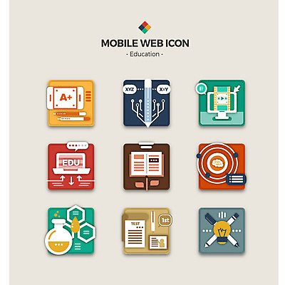 아이콘 과학 전구 사람없음 책 스마트폰 세트 펜 시험 수학 두뇌 웹아이콘 모바일아이콘 학점 온라인강의 인터넷교육 2D아이콘 AI파일 교육 교과목 모바일 핸드폰 스마트기기 필기구 강의 뇌 성적 파일형식 벡터 언택트