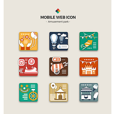 아이콘 아이스크림 폭죽 사람없음 세트 놀이공원 열기구 성 피에로 서커스 웹아이콘 풍선 대포 모바일아이콘 범퍼카 2D아이콘 AI파일 건축물 무기 항공교통 모바일 디저트 테마파크 파일형식 벡터