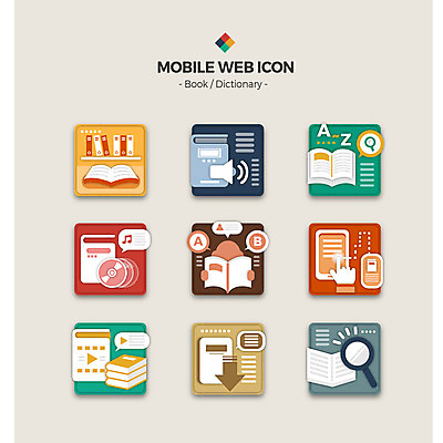 아이콘 돋보기 책장 사람없음 책 세트 CD 전자책 검색 웹아이콘 모바일아이콘 다운로드 백과사전 음성 2D아이콘 AI파일 가구 모바일 사전 파일형식 벡터