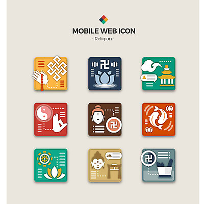 아이콘 불교 사람모양 연꽃 어류 세트 기도 다도 태극 부처 웹아이콘 모바일아이콘 2D아이콘 AI파일 모양 문양 꽃 종교 모바일 수중동물 예절 파일형식 벡터