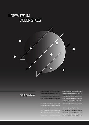 도형 템플릿 표지 선 사람없음 검은색 원형 프레젠테이션 문서템플릿 서식 레이아웃 문서 제안서 이미지템플릿 AI파일 컬러 파일형식 벡터