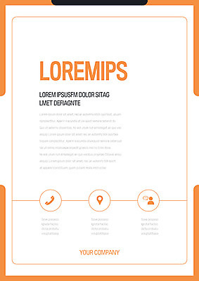 템플릿 표지 사람없음 주황색 프레젠테이션 문서템플릿 서식 레이아웃 문서 제안서 이미지템플릿 AI파일 컬러 파일형식 벡터