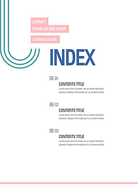 템플릿 내지 선 곡선 사람없음 프레젠테이션 문서템플릿 서식 레이아웃 문서 제안서 목차 이미지템플릿 AI파일 파일형식 벡터