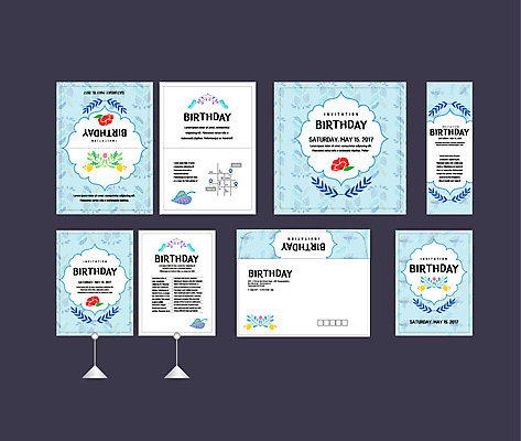 템플릿 배너템플릿 꽃 패턴 나뭇잎 이벤트 사람없음 세트 현수막 생일 전단 엽서 초대장 패키지 약도 행사세트 행사템플릿 AI파일 식물 배너 기념일 잎 지도 무늬 카드_감사 편지 홍보물 파일형식 벡터