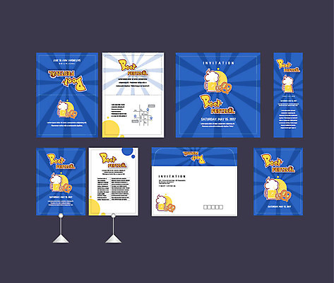 템플릿 배너템플릿 맥주 이벤트 사람없음 세트 축제 현수막 전단 엽서 초대장 패키지 약도 맥주축제 행사세트 행사템플릿 AI파일 배너 지도 카드_감사 주류 편지 홍보물 파일형식 벡터