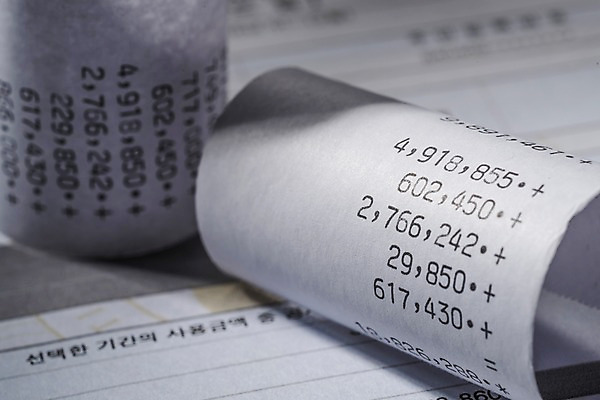 포토 JPG 스튜디오촬영 실내 근접촬영 사람없음 아웃포커스 금융 서식 문서 영수증 세금 연말정산 국내포토 뷰포인트 촬영기법 내부 경제 파일형식