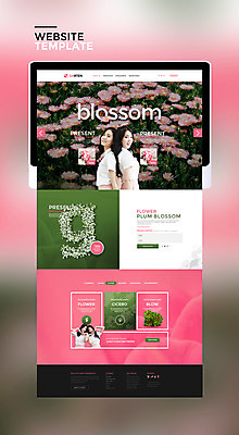 PSD 템플릿 여자 꽃 분홍색 웹템플릿 사이트템플릿 여러명 20대 성인 태블릿 홈페이지 홈페이지시안 봄 한국인 성인여자만 이미지템플릿 식물 계절 컬러 다수 사람 동양인 청년 전자제품 스마트기기 여자만 성인만 파일형식