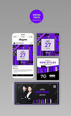 PSD 템플릿 여자 남자 웹템플릿 비즈니스 디자인시안 모바일 20대 성인 두명 세트 홈페이지 보라색 한국인 공구 비즈니스맨 비즈니스우먼 무역 소셜네트워크 성인만 미디어팩 SNS배너 이미지템플릿 산업 컬러 사람 동양인 청년 도구 직장인 파일형식