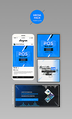 PSD 템플릿 웹템플릿 하늘색 디자인시안 모바일 사람없음 세트 홈페이지 드론 소셜네트워크 미디어팩 SNS배너 이미지템플릿 파란색 파일형식