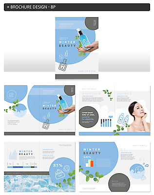템플릿 여자 ZIP 한명 팜플렛 20대 성인 뷰티 얼음 화장품 한국인 스킨케어 의료성형뷰티 성인여자한명만 인디자인 INDD 이미지템플릿 자연요소 1 사람 동양인 청년 여자한명만 성인여자만 파일형식