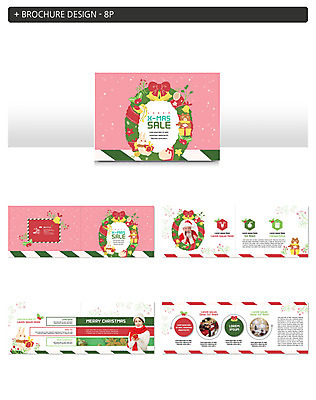 서양인 템플릿 여자 노년 남자 ZIP 50대 크리스마스 이벤트 팜플렛 20대 성인 두명 산타클로스 세일 한국인 장식리스 성인만 인디자인 INDD 이미지템플릿 외국인 기념일 중년 사람 동양인 청년 화환 파일형식