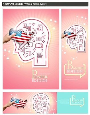 PSD 손 배너 배너템플릿 교육 가로배너 ZIP 포스터 세로배너 신체부위 책 세트 연필 공책 미국 확성기 현수막 성조기 두뇌 어학연수 미국지도 템플릿 지도 북아메리카 문구용품 학용품 사람 가로 세로 필기구 국기 뇌 유학 파일형식