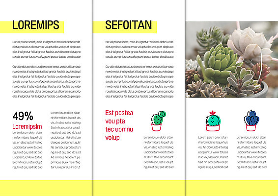 템플릿 표지디자인 북디자인 출판디자인 내지 리플렛 북커버 3단접지 자연 선인장 팜플렛 사람없음 다육식물 이미지템플릿 AI파일 식물 생태계 파일형식 벡터