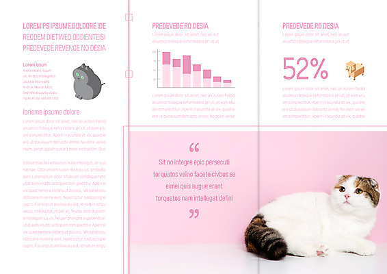 템플릿 표지디자인 북디자인 출판디자인 내지 리플렛 북커버 3단접지 그래프 팜플렛 사람없음 반려동물 고양이 반려 이미지템플릿 AI파일 동물 포유류 파일형식 벡터