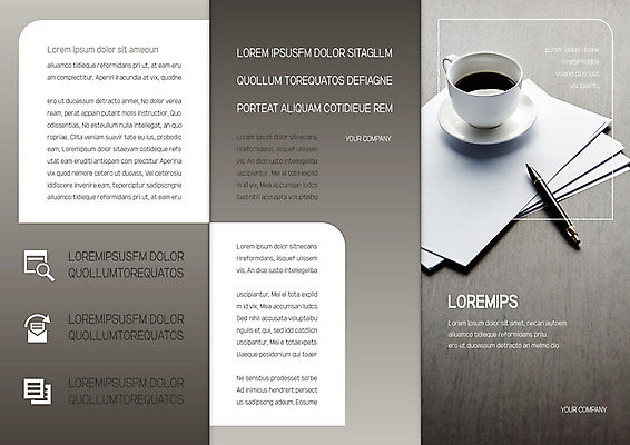 템플릿 표지디자인 북디자인 출판디자인 표지 커피 리플렛 북커버 비즈니스 3단접지 팜플렛 사람없음 펜 커피잔 문서 이미지템플릿 AI파일 음료 잔 필기구 파일형식 벡터