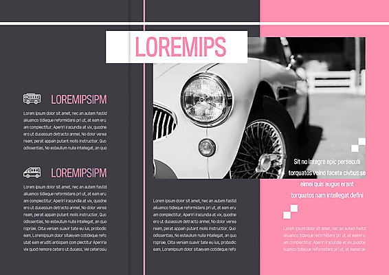 템플릿 표지디자인 북디자인 출판디자인 내지 리플렛 북커버 3단접지 자동차 팜플렛 사람없음 전조등 이미지템플릿 AI파일 육상교통 조명 파일형식 벡터