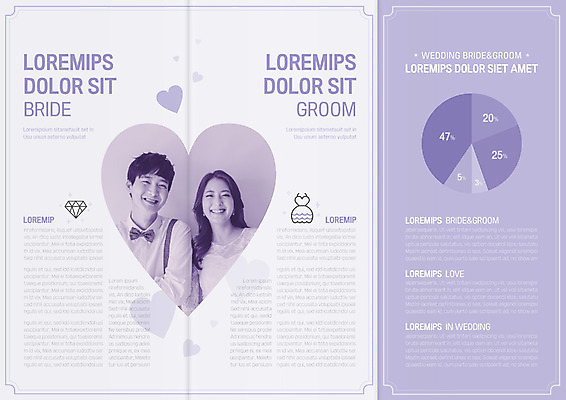 템플릿 표지디자인 북디자인 커플 출판디자인 여자 남자 내지 리플렛 신랑 결혼 북커버 3단접지 가족 그래프 웃음 팜플렛 20대 성인 두명 한국인 하트 신부복 성인만 이미지템플릿 AI파일 모양 관계 표정 사람 동양인 이벤트 청년 파일형식 벡터