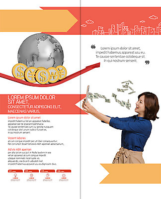 PSD 템플릿 표지디자인 북디자인 출판디자인 여자 화살표 내지 리플렛 지폐 2단접지 북커버 비즈니스 한명 팜플렛 20대 성인 금융 태블릿 지구본 달러 동전 한국인 비즈니스우먼 원화 엔 성인여자한명만 이미지템플릿 1 돈 사람 동양인 청년 경제 전자제품 스마트기기 직장인 여자한명만 성인여자만 파일형식