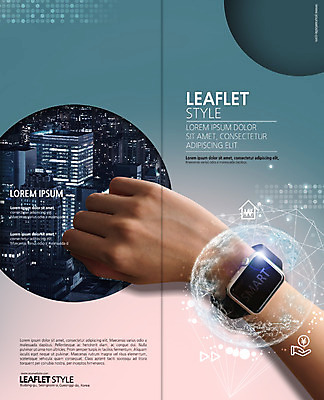 PSD 템플릿 표지디자인 북디자인 손 출판디자인 표지 리플렛 2단접지 북커버 한손 스마트라이프 빌딩 팜플렛 성인 신체부위 지구본 도시 야간 스마트 스마트워치 이미지템플릿 자연요소 라이프스타일 컨셉 사람 건물 스마트기기 웨어러블 파일형식