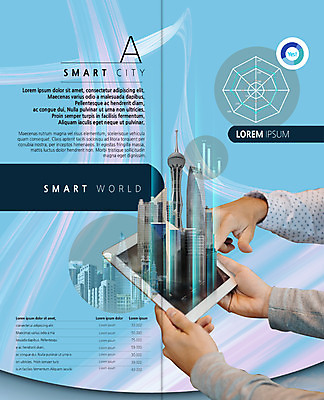 PSD 템플릿 표지디자인 북디자인 손 출판디자인 내지 리플렛 2단접지 북커버 그래프 한손 스마트라이프 들기 빌딩 팜플렛 성인 두명 신체부위 태블릿 스마트 이미지템플릿 라이프스타일 컨셉 모션 사람 건물 전자제품 스마트기기 파일형식