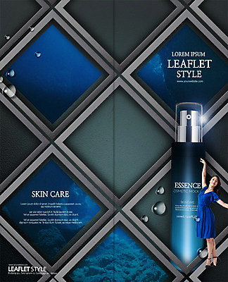 PSD 템플릿 우먼라이프 표지디자인 북디자인 출판디자인 여자 표지 리플렛 2단접지 북커버 한명 팜플렛 20대 성인 뷰티 화장품 한국인 물방울 춤 스킨케어 에센스 성인여자한명만 이미지템플릿 1 라이프스타일 문화예술 사람 동양인 청년 여자한명만 성인여자만 파일형식