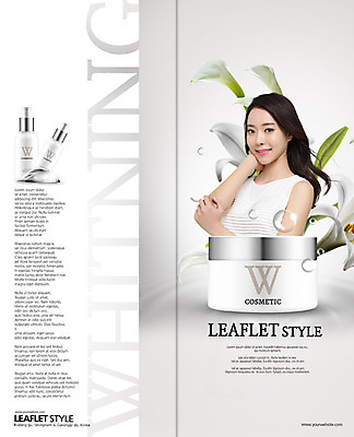 PSD 템플릿 우먼라이프 표지디자인 북디자인 출판디자인 여자 표지 리플렛 2단접지 북커버 한명 팜플렛 20대 성인 뷰티 화장품 한국인 백합 스킨케어 의료성형뷰티 성인여자한명만 이미지템플릿 1 라이프스타일 꽃 사람 동양인 청년 여자한명만 성인여자만 파일형식