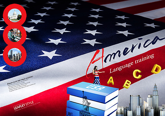 PSD 서양인 템플릿 표지디자인 북디자인 출판디자인 여자 교육 표지 리플렛 북커버 빌딩 팜플렛 성인 두명 책 미국 성조기 자유의여신상 글로벌교육 이미지템플릿 외국인 북아메리카 사람 건물 글로벌 세계문화유산 국기 파일형식