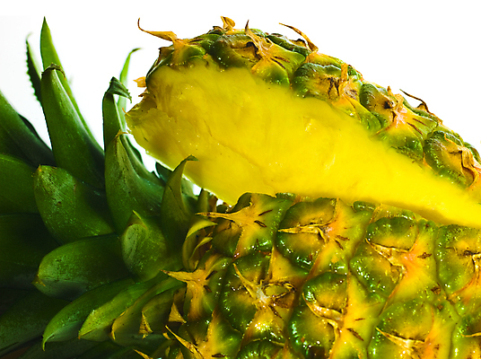 포토 JPG 해외이미지 음식 백그라운드 과일 디저트 사람없음 노란색 흰색 파인애플 슬라이스 고립 숙성 해외202004 해외포토 컬러 열대과일 파일형식 이미지허브