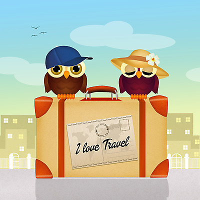 포토 JPG 해외이미지 커플 여행 2 자연 조류 사람없음 여행가방 짐 만화 엽서 수하물 해외202004 해외포토 동물 가방 관계 편지 생태계 파일형식 이미지허브