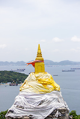 포토 JPG 해외이미지 구름 바다 섬 태국 하늘 파노라마 사람없음 탑 보트 해외202004 해외포토 자연요소 건축물 아시아 배_교통 촬영기법 파일형식 이미지허브