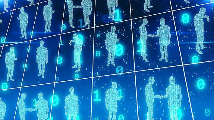 JPG 해외이미지 백그라운드 일러스트 사람 사람없음 빛 컴퓨터 3D 홀로그램 해외202004 해외일러스트 전자제품 디지털합성 파일형식 이미지허브