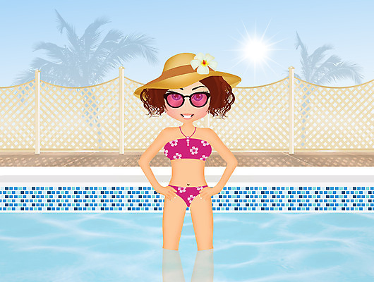 포토 JPG 해외이미지 일러스트 휴가 휴식 수영장 사람없음 물 비키니 수영 해외202004 해외일러스트 자연요소 수영복 컨셉 수상스포츠 파일형식 이미지허브