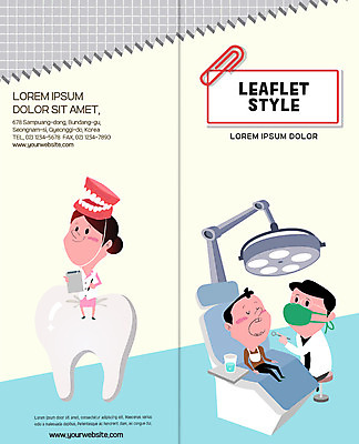 PSD 템플릿 표지디자인 북디자인 출판디자인 여자 표지 남자 리플렛 2단접지 북커버 의학 치과 팜플렛 세명 환자 간호사 의사 치아 치과의사 이미지템플릿 병원 사람 의료진 소화기관 파일형식