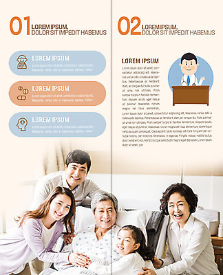 PSD 템플릿 표지디자인 북디자인 출판디자인 여자 노년 남자 내지 어린이 리플렛 2단접지 북커버 가족 웃음 팜플렛 여러명 실버라이프 한국인 환자 의사 노인요양 돌봄서비스 이미지템플릿 라이프스타일 다수 의학 관계 표정 사람 동양인 성인 의료진 서비스 요양 파일형식