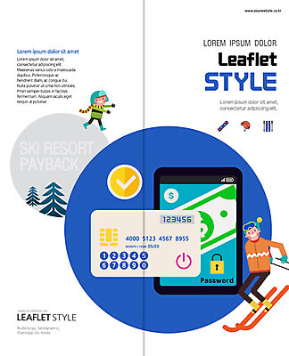 PSD 템플릿 표지디자인 북디자인 출판디자인 표지 남자 리플렛 겨울 2단접지 북커버 스키 겨울스포츠 팜플렛 성인 두명 태블릿 신용카드 이미지템플릿 계절 스포츠 사람 금융 전자제품 스마트기기 파일형식