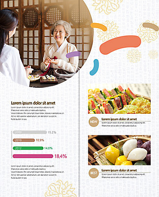 PSD 템플릿 한국전통 표지디자인 북디자인 출판디자인 여자 명절 노년 내지 음식 리플렛 2단접지 북커버 가족 그래프 웃음 팜플렛 두명 전통음식 한국인 한복 송편 부침개 송편빚기 이미지템플릿 전통 기념일 한식 관계 떡 한국 표정 사람 동양인 성인 추석 전통의상 요리중 파일형식