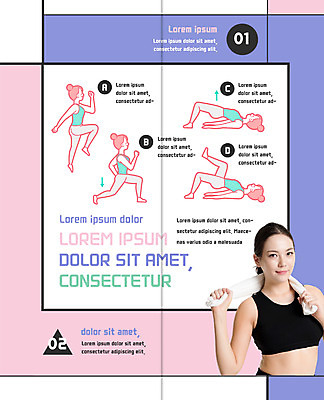 PSD 템플릿 우먼라이프 표지디자인 북디자인 출판디자인 여자 내지 리플렛 다이어트 2단접지 북커버 요가 팜플렛 여러명 20대 성인 수건 운동 한국인 이미지템플릿 라이프스타일 웰빙 다수 건강 사람 동양인 청년 위생용품 파일형식