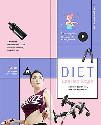 PSD 템플릿 우먼라이프 표지디자인 북디자인 출판디자인 여자 표지 리플렛 다이어트 2단접지 북커버 줄자 팜플렛 20대 성인 두명 운동 스트레칭 아령 한국인 물병 줄넘기 악력기 이미지템플릿 라이프스타일 자 건강 사람 동양인 청년 물통 파일형식