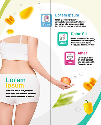 PSD 템플릿 우먼라이프 표지디자인 북디자인 출판디자인 여자 내지 리플렛 다이어트 2단접지 북커버 피망 한명 팜플렛 성인 뒷모습 운동 사과 성인여자한명만 이미지템플릿 1 라이프스타일 뷰포인트 채소 과일 건강 사람 여자한명만 성인여자만 파일형식