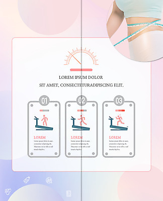 PSD 템플릿 우먼라이프 표지디자인 북디자인 출판디자인 여자 내지 리플렛 다이어트 2단접지 북커버 줄자 한명 팜플렛 성인 운동 런닝머신 허리사이즈 성인여자한명만 이미지템플릿 1 라이프스타일 자 건강 사람 운동기구 사이즈 여자한명만 성인여자만 파일형식