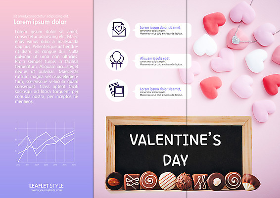 PSD 템플릿 표지디자인 북디자인 출판디자인 내지 리플렛 북커버 목걸이 3단접지 그래프 발렌타인데이 팜플렛 사람없음 초콜릿 칠판 하트 풍선 이미지템플릿 모양 장신구 데이이벤트 디저트 파일형식