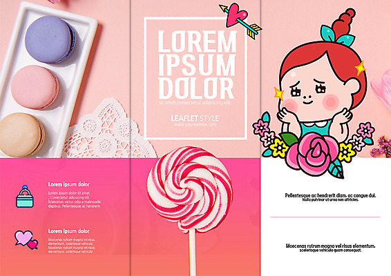 PSD 템플릿 표지디자인 북디자인 출판디자인 여자 꽃 내지 리플렛 북커버 3단접지 화이트데이 화살 막대사탕 한명 팜플렛 초콜릿 하트 마카롱 이미지템플릿 모양 식물 1 데이이벤트 디저트 사탕 사람 파일형식