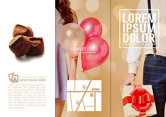 PSD 템플릿 표지디자인 북디자인 커플 출판디자인 여자 표지 남자 리플렛 북커버 3단접지 발렌타인데이 팜플렛 성인 두명 선물상자 초콜릿 풍선 성인만 이미지템플릿 관계 데이이벤트 디저트 선물 사람 상자 파일형식