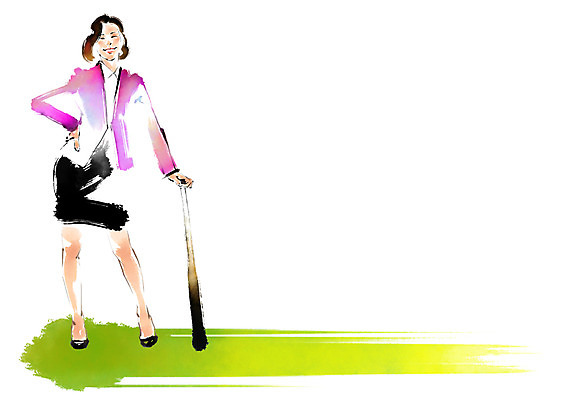 전신 PSD 여자 일러스트 캘리그라피 붓터치 한명 서기 성인 야구 야구방망이 비즈니스우먼 국내일러스트 1 비즈니스 모션 사람 구기 야구용품 직장인 파일형식