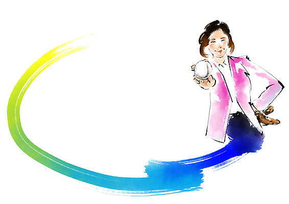 PSD 여자 일러스트 캘리그라피 붓터치 한명 상반신 성인 야구 야구글러브 비즈니스우먼 야구공 국내일러스트 1 비즈니스 공 사람 구기 야구용품 글러브 직장인 파일형식