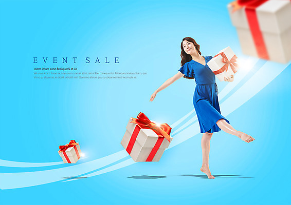 전신 PSD 편집 편집이미지 여자 선물 한명 서기 웃음 들기 이벤트 20대 성인 선물상자 쇼핑 세일 한국인 춤 이미지편집 1 모션 문화예술 표정 사람 동양인 청년 상자 파일형식